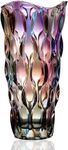 CEMABT Glass Vases for Flowers，Thickened 3.4 lb Morden vases for Tables Centerpieces, vase for Home Decor, Crystal,Colorful and Clear Rose Large Vases Christmas Thanksgiving Gifts(Heavy Duty)