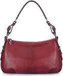 S-ZONE Womens Hobo Genuine Leather 