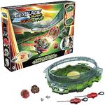 Hasbro Beyblade Burst QuadDrive Interstellar Drop Battle Set - Beystadium Arena, 2 Spinning Tops and 2 Starters, from 8 Years, Multicoloured