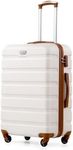 COOLIFE 24 Inch Medium Suitcase for