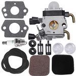 C1Q-S97 Carburetor with Air Filter Fuel Repower Carb Kit for Sthil FS75 FS80 FS80R FS85 FS85R FS85T FS85RX String Trimmer