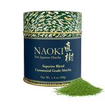 Authentic Naoki Matcha Green Tea Powder Superior Ceremonial Grade - Japanese 40g (1.4oz) - Experience The True Essence of Japanese Uji Matcha to Restore Focus, Vitality & Health