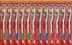 Colgate Premier Clean Bi-level Bristles Toothbrush, Firm, 12-Pieces