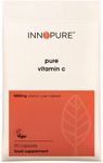 Pure Vitamin C Capsules 1000mg (No Fillers or Binders) Premium Vitamin C in a One-A-Day Easy to Swallow Capsule, 90 Capsules (Not Tablets) UK Made by INNOPURE