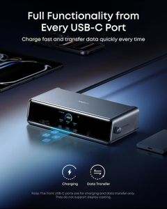 Anker Prime 14-Port Docking Station – USB-C Hub for Laptop & PC