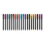Pentel EnerGel 0.7mm Roller Gel Pen | Quick Dry Ink For Smudge-Free Writing | Lightweight Gel Pen For Smooth Writing Experience | Multicolor, Pack of 20 Pens (BL417)