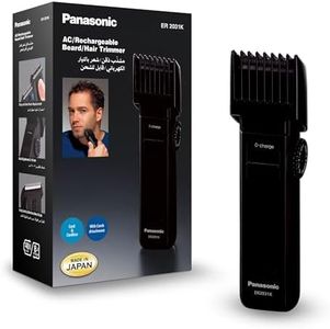 Panasonic Men Er2031K Ac/Rechargeable Beard/Hair Trimmer Made In Japan, Multicolour