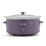 Crock-Pot Design Series 7-Quart Manual Slow Cooker, Purple Potato