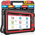LAUNCH X431 CRP919E Elite OBD2 Scanner, 2024 Bidirectional Scan Tool as CRP919EBT, CANFD & DoIP, ECU Coding, 35+ Service, Active Tests, All System Diagnosis, FCA Autoauth, BST360 & TPMS, 2 Year Update
