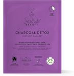 Seoulista Beauty Charcoal Detox Instant Facial – Face Sheet Mask – Dermatologist Created Korean Skin Care