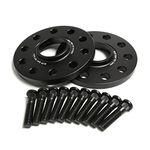 BLOXSPORT 2pcs 10mm 5x114.3 hub Centric Wheel Spacer with Longer Studs M12x1.5 fit Acura ILX RL RSX TLX TSX Honda Civic Integra Type R TL Accord