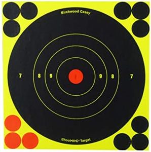 Birchwood Casey SHOOT-N-C 6-Inch Round Target (60 Sheet Pack)