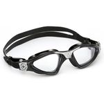 Aquasphere Unisex's Kayenne Swimming Goggle, Black/Silver-Clear Lens, One Size, Black/Silver - Clear Lens