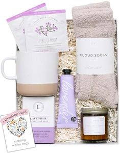 Unboxme Lavender Spa Gift Set for Women | Premium Care Package for Recovery & Comfort | Get Well Gifts For Women, After Surgery Gifts, Thinking of You