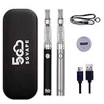 5GVape Vape Pen Starter Kit Z6 Kit - E Cigarettes Dual Vape Pens, Easy to Refill From the Top, USB charge Long Lasting Battery, eGo Evod CE4 Vape Kit, No E Liquid