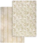 Toddlekind Soft Reversible Foam Baby Play Floor Mat, Premium, Stylish Waterproof, Memory Foam, 6.5 ft x 4.5 ft, Durable and Non-Toxic 0m+ Sandcastle (Beige)