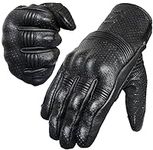 SATHIND Leather Motorcycle Gloves f