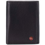 alpine swiss Mens Leon Trifold Wallet RFID Safe Genuine Leather Comes in a Gift Box Brown