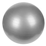 Vruta Yoga Fitness Pilates Ball & Stability Base for Home Gym & Office - Resistance Bands, Workout Poster & No Pump. Improves Balance, Core Strength & Posture - Men & Women(Color May Vary)