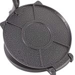 Trintion Tortilla Press 8 Inch Tortilla Maker Cast Aluminum Manual Flour Tortilla Press,roti maker,taco press for Flour Tortilla Pie Crusts Fondant Nuts Home Kitchen Foldable
