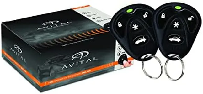 Avital 4105L 1-Way Remote Start System with 4-Button Remote