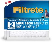 Filtrete Healthy Living Ultimate Allergen Reduction AC Furnace Air Filter, MPR 1900, 14 x 14 x 1-Inches, 2-Pack