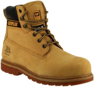 Cat Footwear Men's Holton Sb Work Boots, Honey Reset, 7 UK Wide