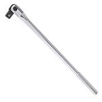 ChgImposs 1/2 F Rod 15" Breaker Bar, Force Bar Activity Head Socket Wrench with Strong Force Lever Steering Handle for Repairing