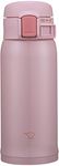 ZOJIRUSHI SM SR36E PP Stainless Steel Water Bottle, 360ml/12-Ounce, Pearl Pink