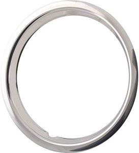 JEGS Stainless Steel Trim Ring | Fits JEGS 15” x 4” And 15” x 6” Rally Wheels | 1 Per Package