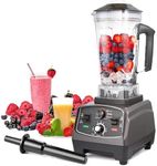 Super Blenders High speed Blender Heavy Duty Kitchen Mixer Milkshake Smoothie 2200W Stainless Steel Sharp Blades with High-Speed for Nut Fruit Vegetable