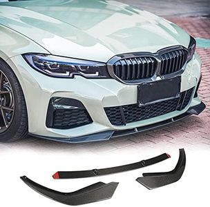 MCARCAR KIT Carbon Fiber Front Lip for BMW 3 Series G20 M Sport 2019-2022 320i 330i M340i Front Bumper Lip Chin Spoiler Splitter Protector Factory Outlet