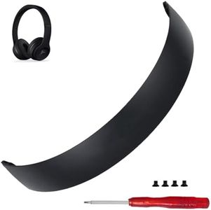 Solo 3 Headband as Same as the OEM Replacement Arch Band Solo3 Parts Accessories Compatible with Beats by Dr Dre Solo 3 Wireless/A1796 and Solo 2 Wired/Wireless (B0518/B0534) Headphones (Matte Black)