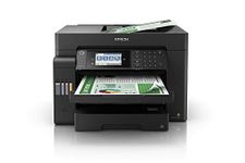 Epson EcoTank L15150 Print, Scan, Copy, Fax, ADF, Auto Duplex,WiFi,Network A3 Printer, Black, Medium