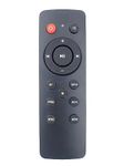 TIZOQ Replacement Remote Control Compatible for Home Theater System Soundbar - Please Match The Image with Your Old Remote Before Placing The Order (Black)