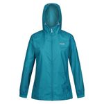 Regatta Womens Pack It Iii Durable Shell Waterproof Jacket, Tahoe Blue, 10 EU