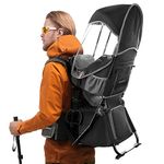 besrey Baby Backpack Carrier for Hiking Toddler Backpack Carrier Child Carrier (New Black)