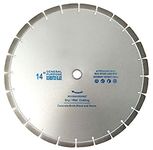 MLD CFWAP180 14 Inch Wet Dry Segmented Cutting Concrete Diamond Saw Blade for Concrete Masonry Brick Block Stone Granite Marble Stone Tile Concrete (Size 14 inch,Multicolour) pack of-5