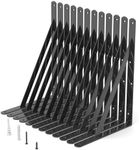 12 Pack 12 Inch Shelf Brackets Wall