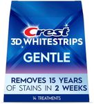 Crest 3D Whitestrips Gentle At-home