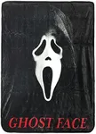 Ghost Face Throw Blanket