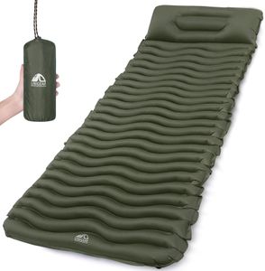 Unigear Ultralight Inflatable Sleeping Pad – Compact Air Camping Mat, 187x66cm