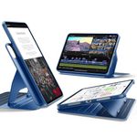 ESR for iPad Pro 11 Inch Case (M5/M4) Cover 2025/2024, Rotating Case with Removable Magnetic Cover, Adjustable Portrait/Landscape Stand, 9 Standing Angles, Shift Series, Blue