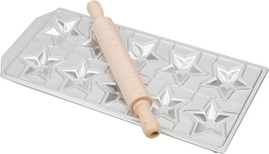 Imperia Italian Pasta Maker Gift Set – Silver, Machine with Ravioli Mold, Roller & Cutter