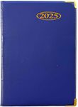 2025 DIARY POCKET SMALL WEEK TO VIEW WITH METAL EDGE (Blue)