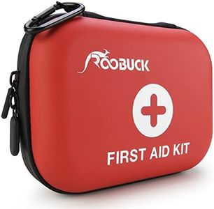 ROOBUCK First Aid Kit for Hiking, Backpacking, Camping Travel, Car & Cycling. With Waterproof Laminate Bags Protect Your Supplies!Be Prepared For All Outdoor Adventures or at Home & Work