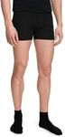 FALKE Men Daily Climate Control Boxer Shorts, Black (Black 3000), S