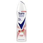 Sure Uplifting & Fresh MotionSense technology deodorant spray Anti-perspirant Deodorant Aerosol 72h protection against sweat and odour