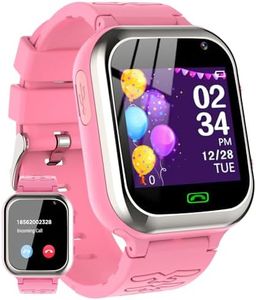 kaacly Kids Smart Watch for Boys Girls with Phone Call SOS Music Video Camera Step Counter Alarm, Smart Watch for Kids Birthday/Chirstmas Gifts