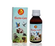 Pet Care International (PCI) Electro-Care for Heat Stress, Loose Motion, Dehydration of Birds, Dog, Cat, Reptiles, Hamster, Marmoset, Iguana, Gecko, Dwarf, Gerbil Healthcare (Pack of 2) (100ml)